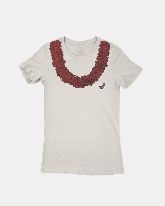 RED CARNATION LEI Tee
