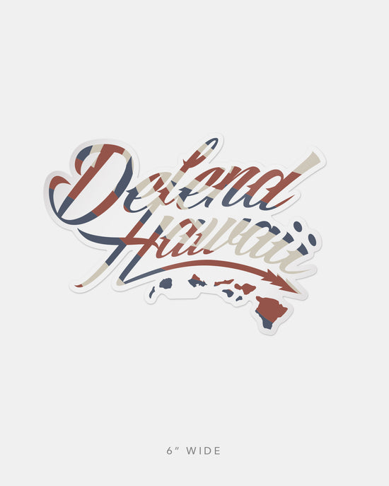 WS HAWAIIANA Sticker