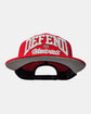 BE BOLD Red Snapback