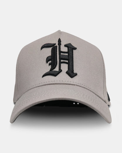 H SPEAR Gray A-Frame Snapback