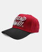 MARCHER Red A-Frame Snapback