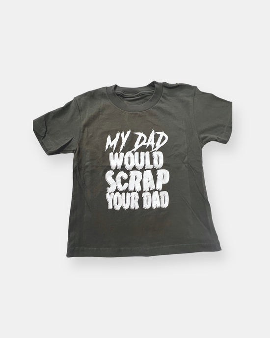 MY DAD Youth Charcoal Tee