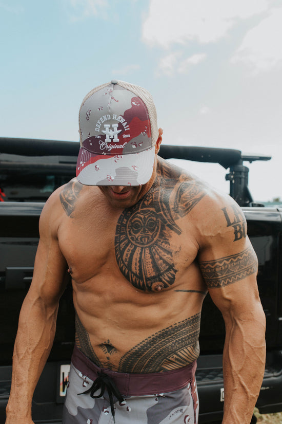 ʻIʻIWI DESERT A-Frame Trucker