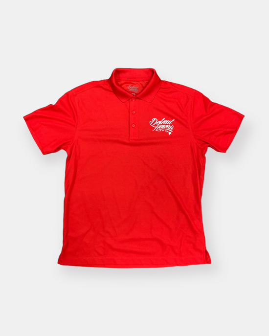 WILDSTYLE LOGO Mens Red Polo